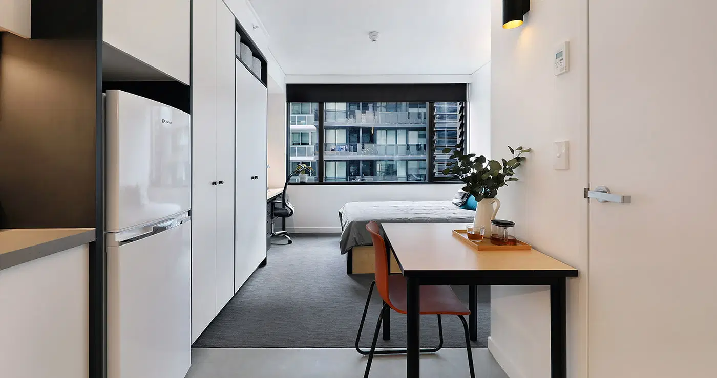 Iglu South Yarra Student Accommodation, Melbourne – Standard Studio Apartment