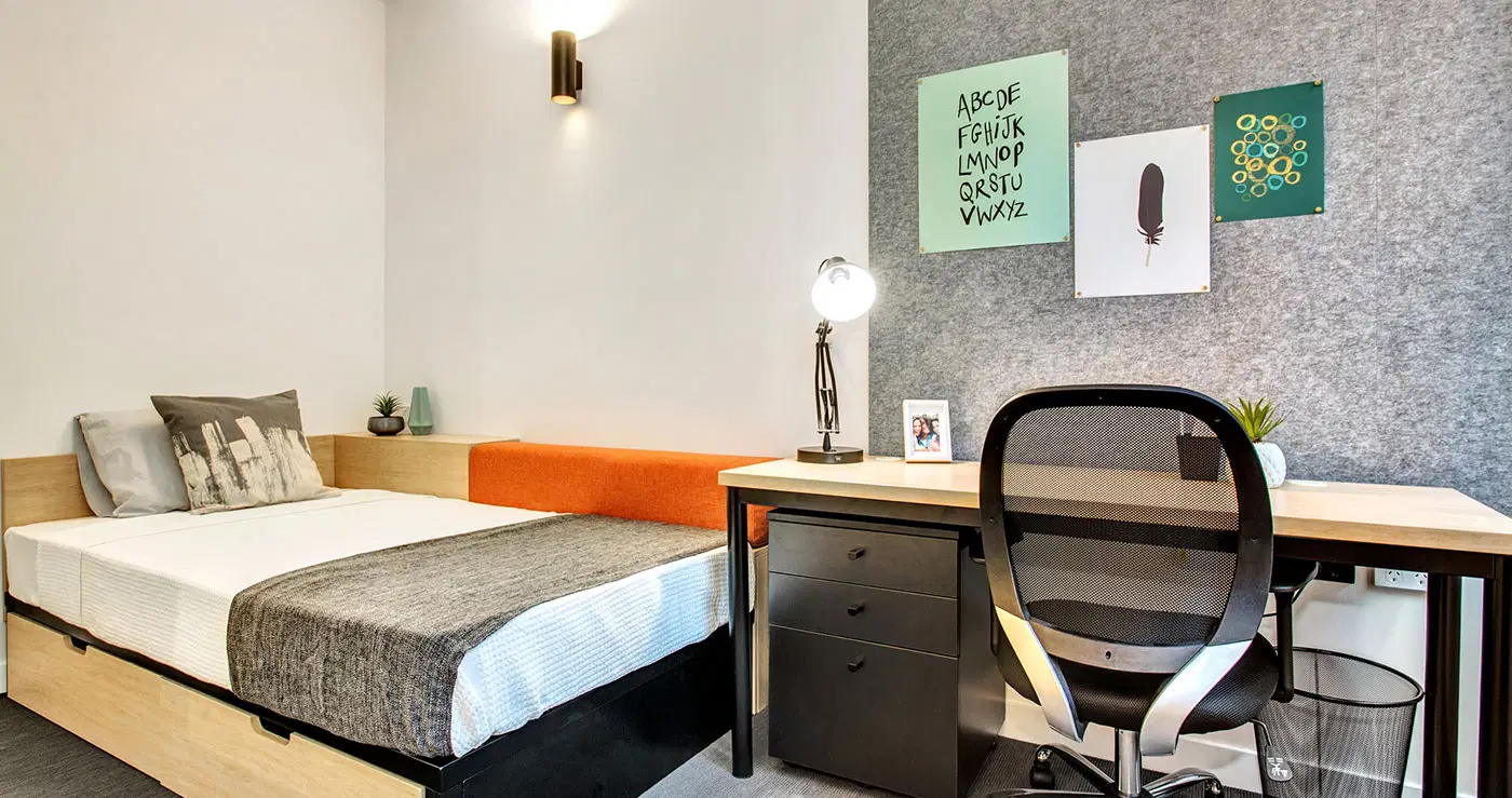Iglu Melbourne City Student Accommodation, Melbourne – Single Bedroom – 6 Share Apartment