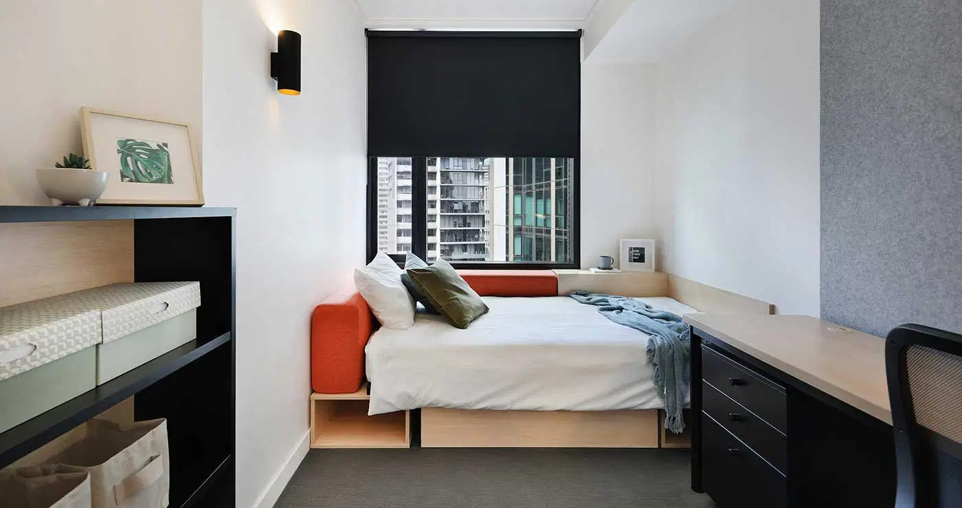 Iglu Melbourne City Student Accommodation, Melbourne – Single Bedroom – 5 Share Apartment