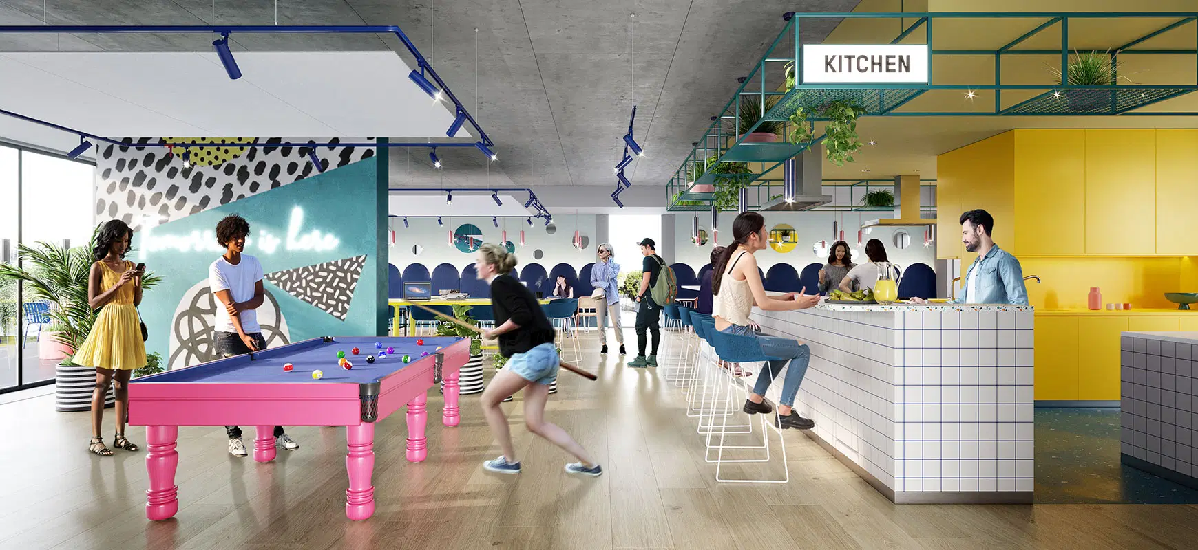 Scape Franklin, Melbourne – Common Area