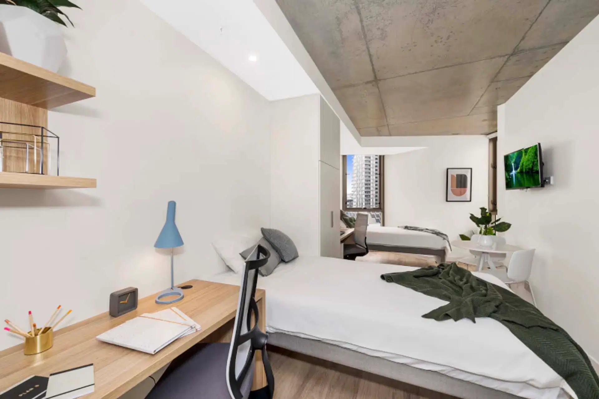 Scape St Lucia, Brisbane – Signature Plus Twin, King Single Bed