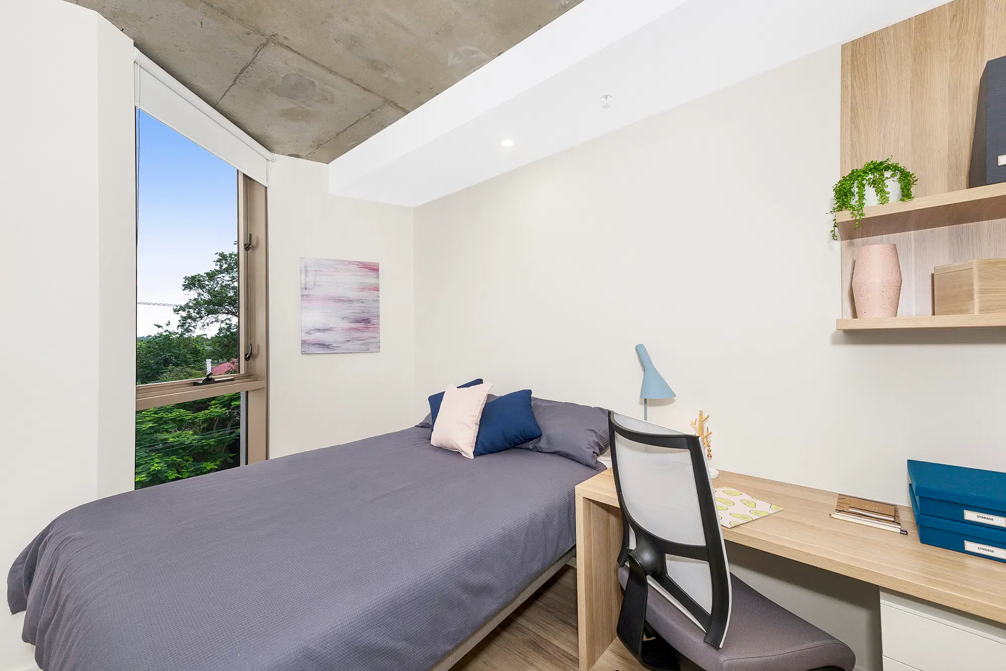 Scape St Lucia, Brisbane – Signature Studio, Double Bed