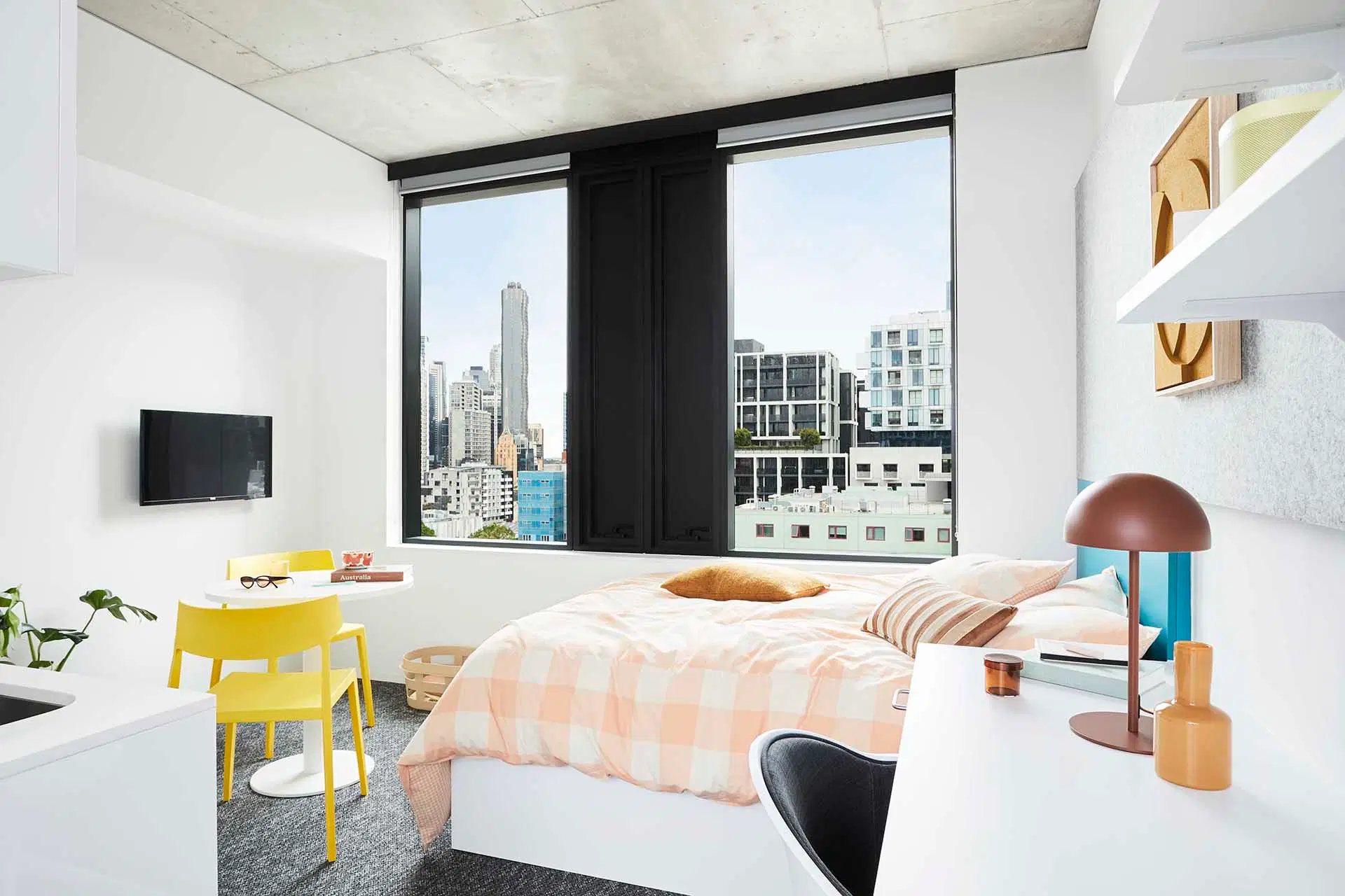 Scape Lincoln College, Melbourne – Ultra Studio, Double Bed