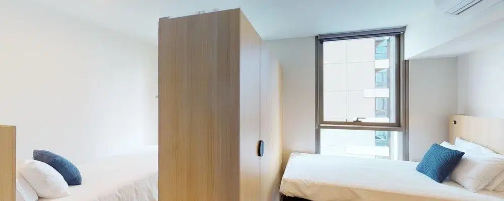 UniLodge Melbourne City, Melbourne – Accessible Twin Share