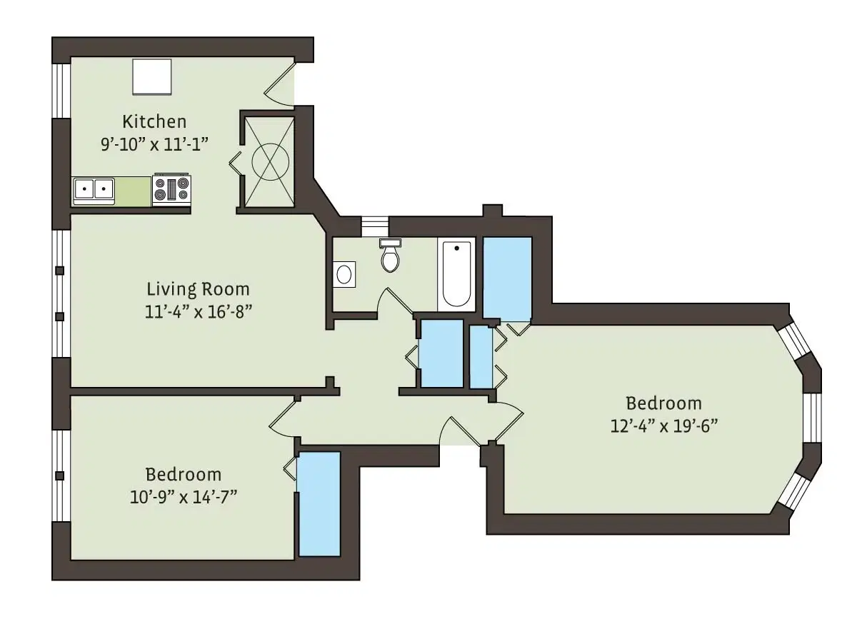 925 East 46th Street, Chicago – 1 Bedroom Apartment