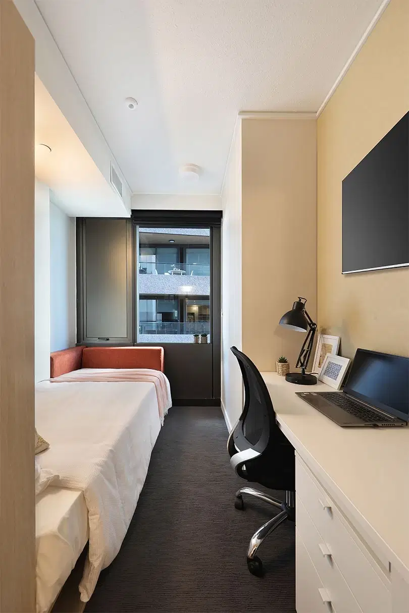 Iglu Waterloo Student Accommodation, Sydney – Single Bedroom – 2 Share Apt