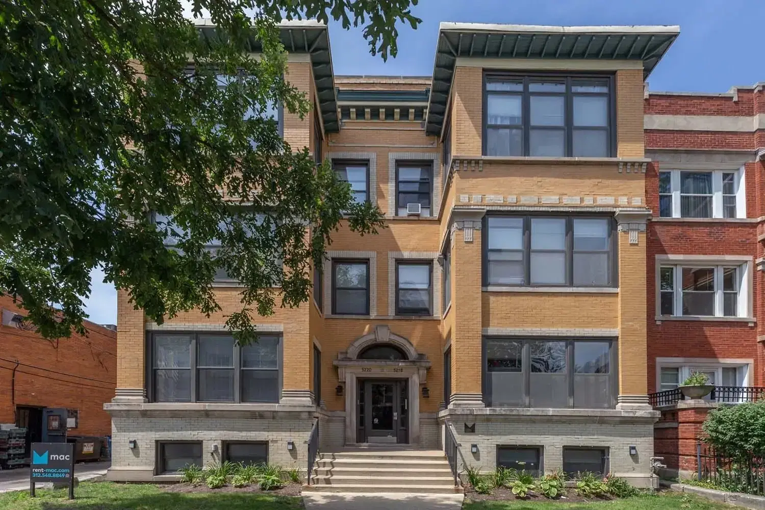 5218-5220 S. Kimbark Avenue, Chicago – Exterior