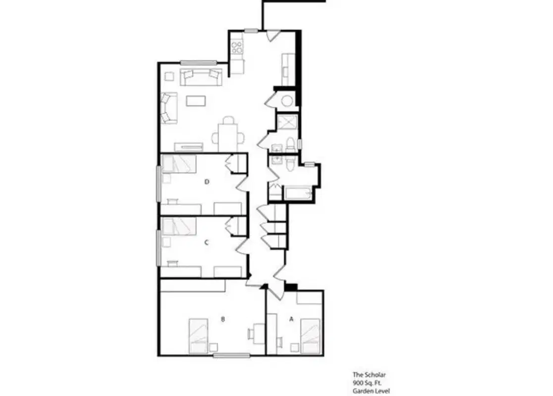 The Legacy At Drexel Arms, Philadelphia – 4 Bedroom 2 Bathroom