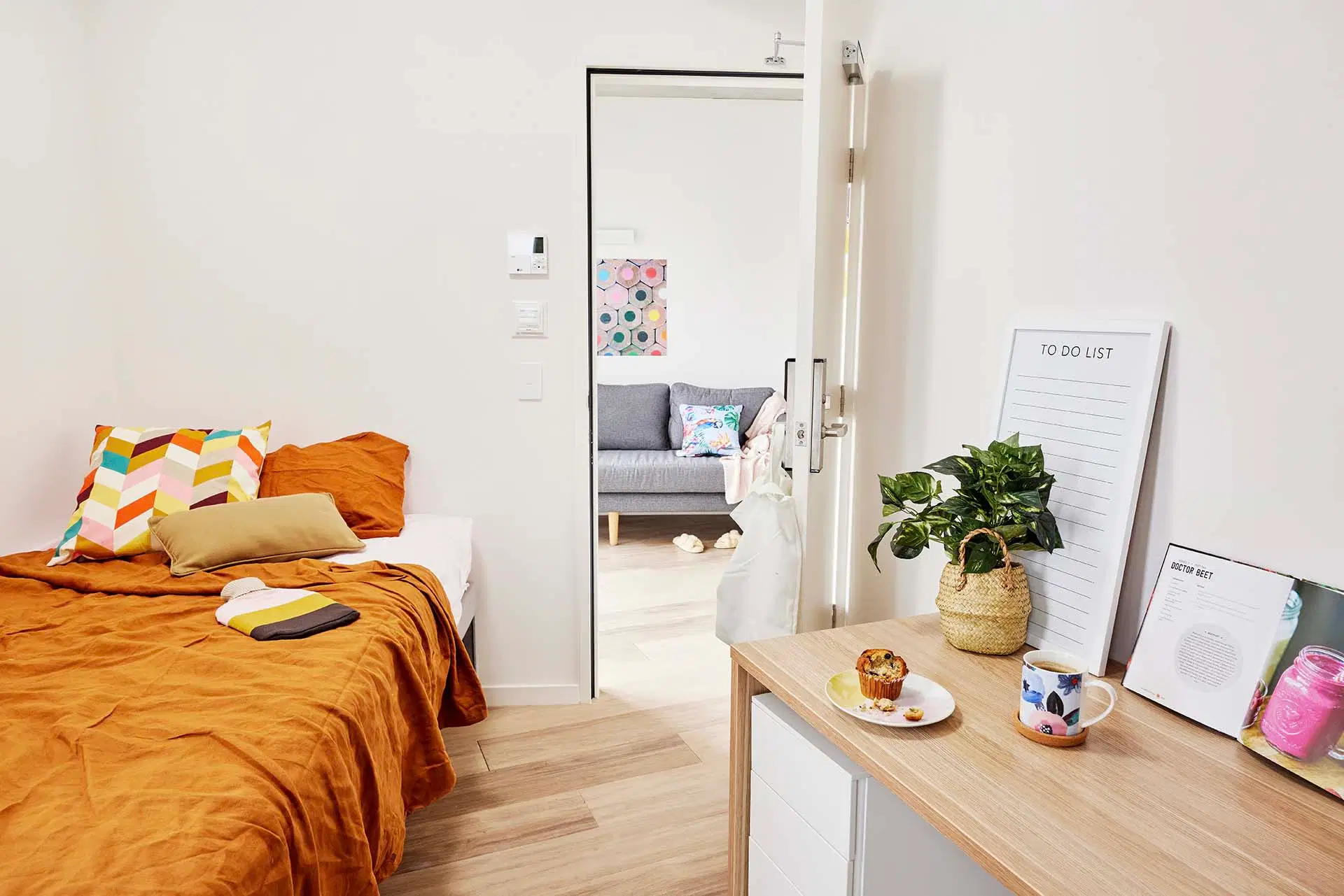 Scape Peel, Melbourne – 4 Bedroom Shared Bathroom, Double Bed