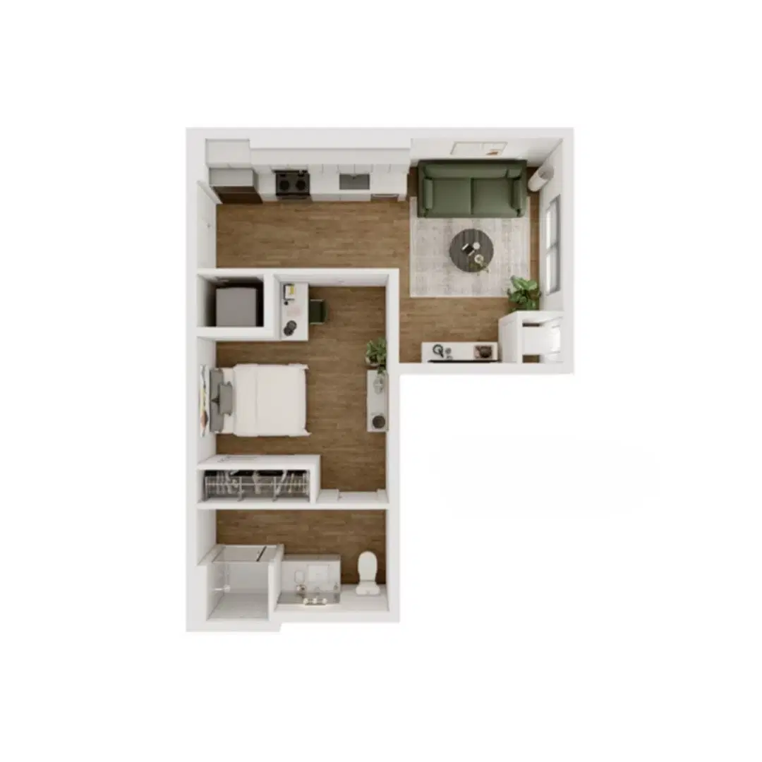 Ari on Fourth, Tucson – 1 Bedroom 1 Bathroom