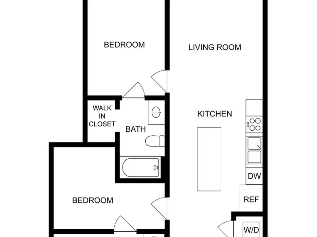 Yugo Cincinnati Deacon, Cincinnati – 2 Bed, 2 Bath Classic