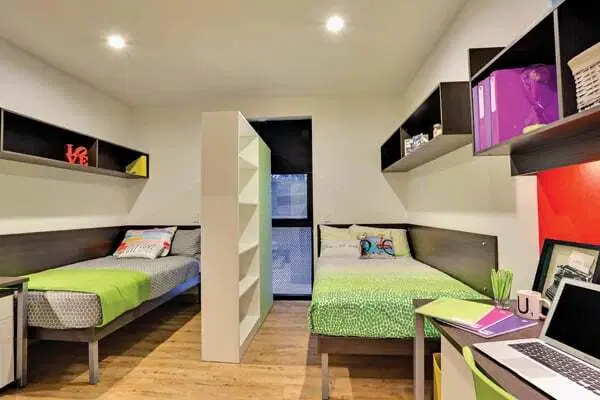 Scape Melbourne Central, Melbourne – Twin, King Single Bed, 8 Bed Apartment