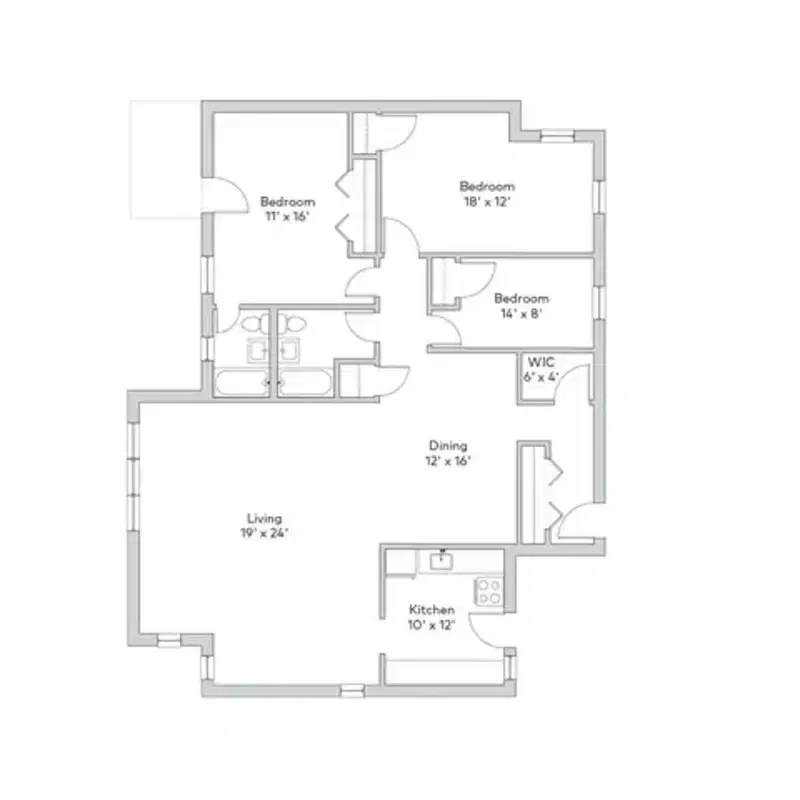 5409 S. Blackstone, Chicago – 3 Bed 2 Bath