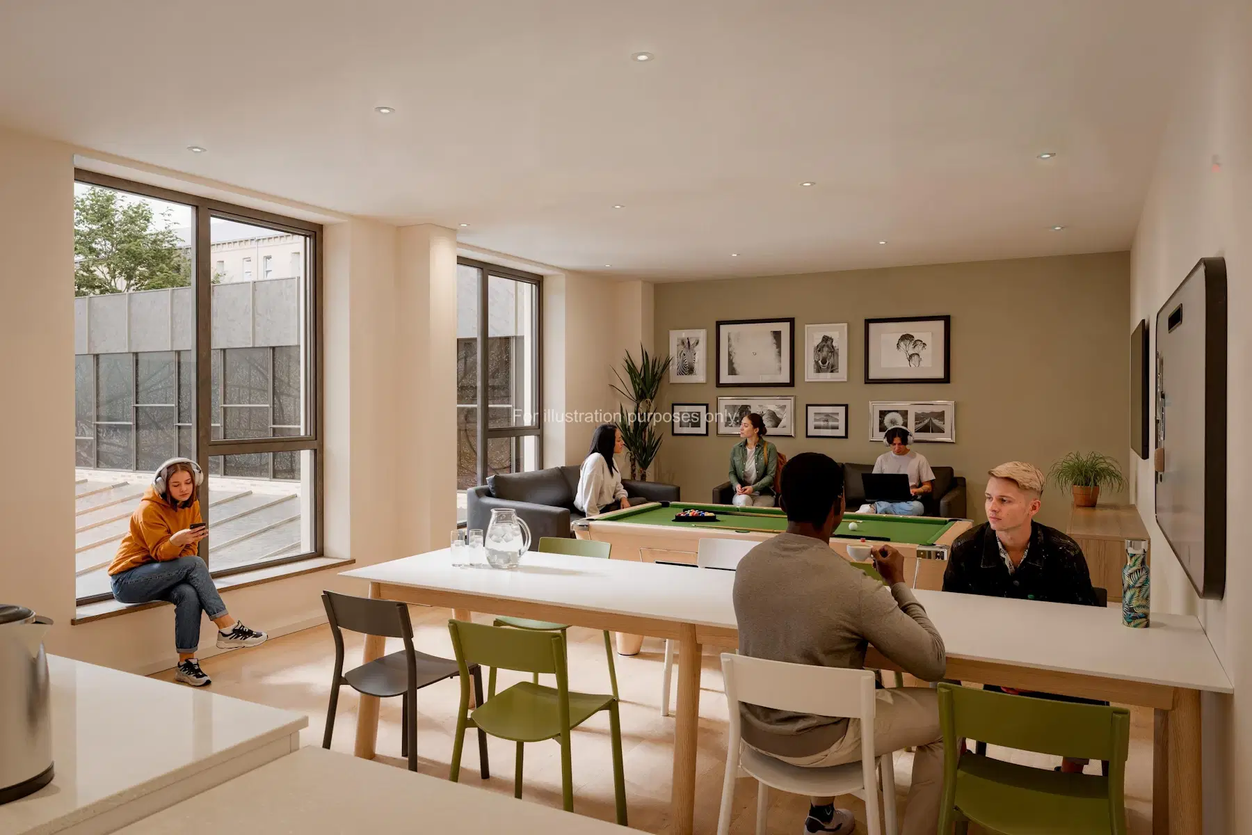 Ryan Hall, Belfast – Common Area