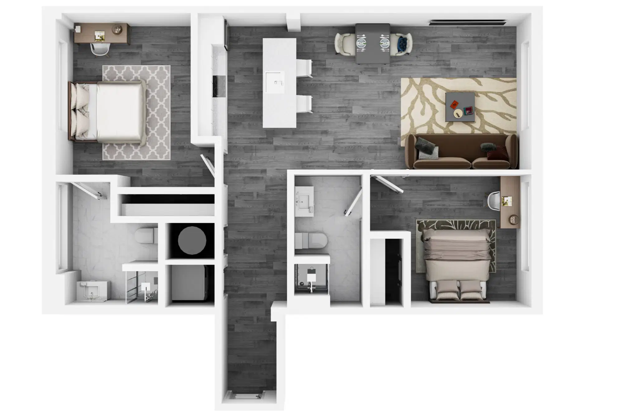 Sky Eleven, Springfield – 2 Bedroom 2 Bathroom