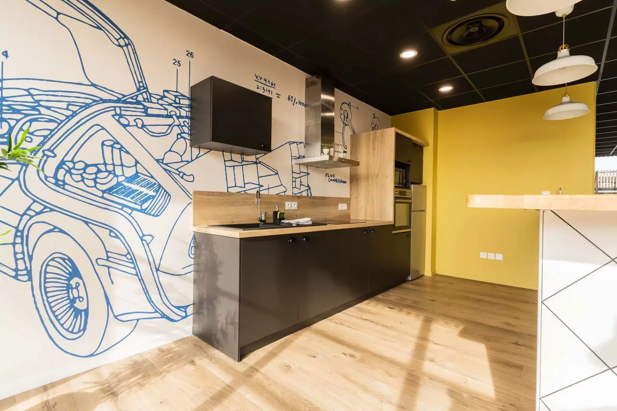 Le Lab Residence, Lille – Kitchen