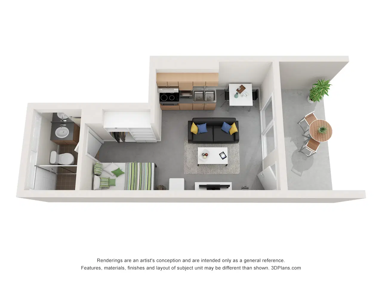 Griffith University Village, Gold Coast – Studio Premium