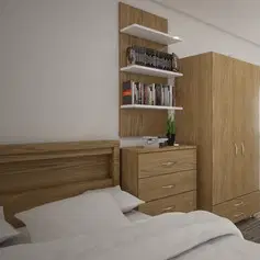 Capital Student Stays, Adelaide – 1 Bedroom in a 3 Bedroom Apartment with Window & Shared Bathroom (+WC)