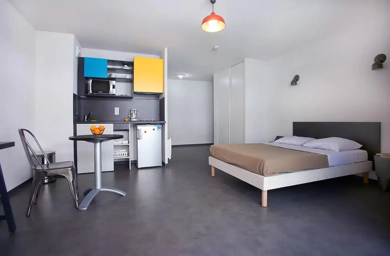Le 124 Residence, Marseille – Bedroom