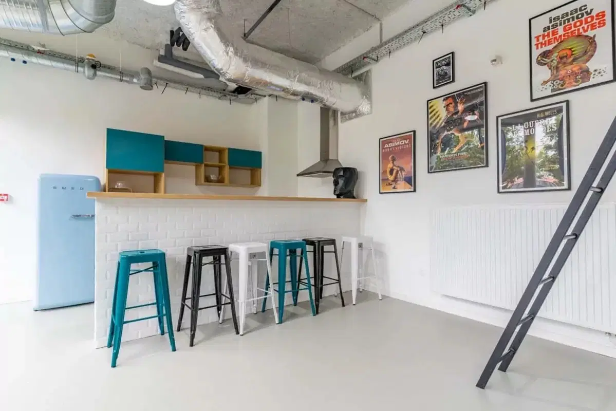 Hacker Residence, Palaiseau – Kitchen