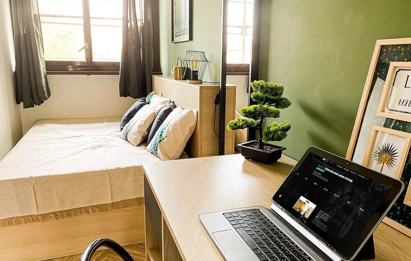 Greenbreak Residence, Saint-Etienne – Bedroom