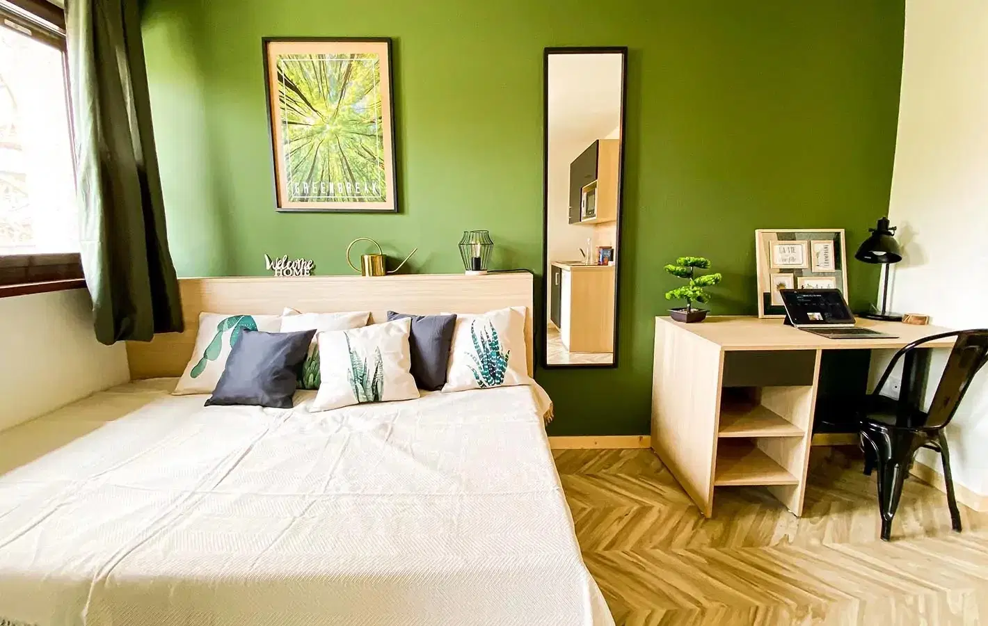 Greenbreak Residence, Saint-Etienne – Bedroom