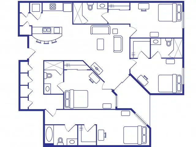 Alight Tempe, Tempe – 4 Bedroom, 4 Bath