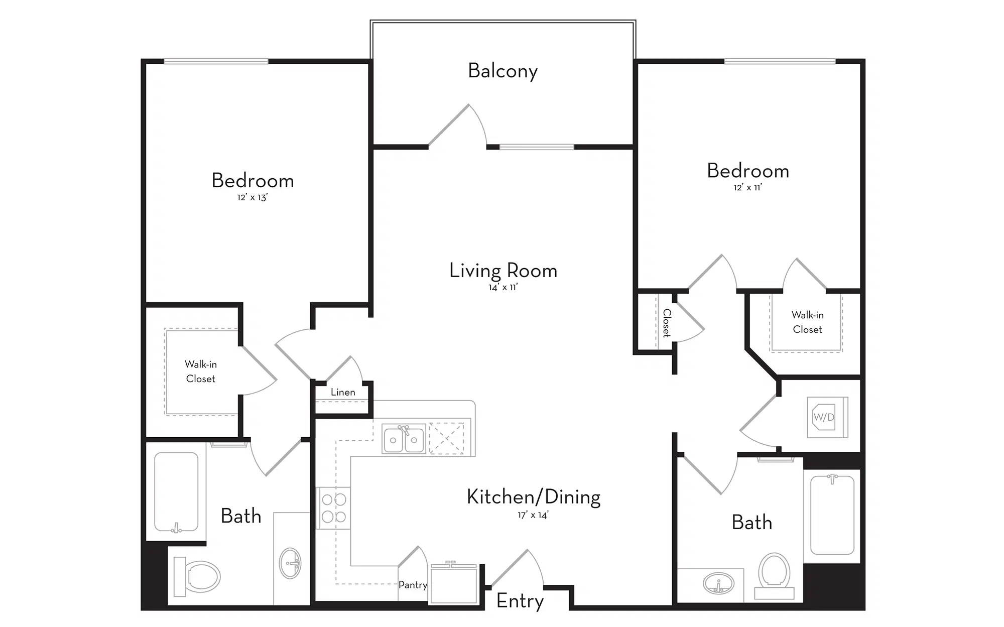 The Hudson, Los Angeles – 2 Bed 2 Bath