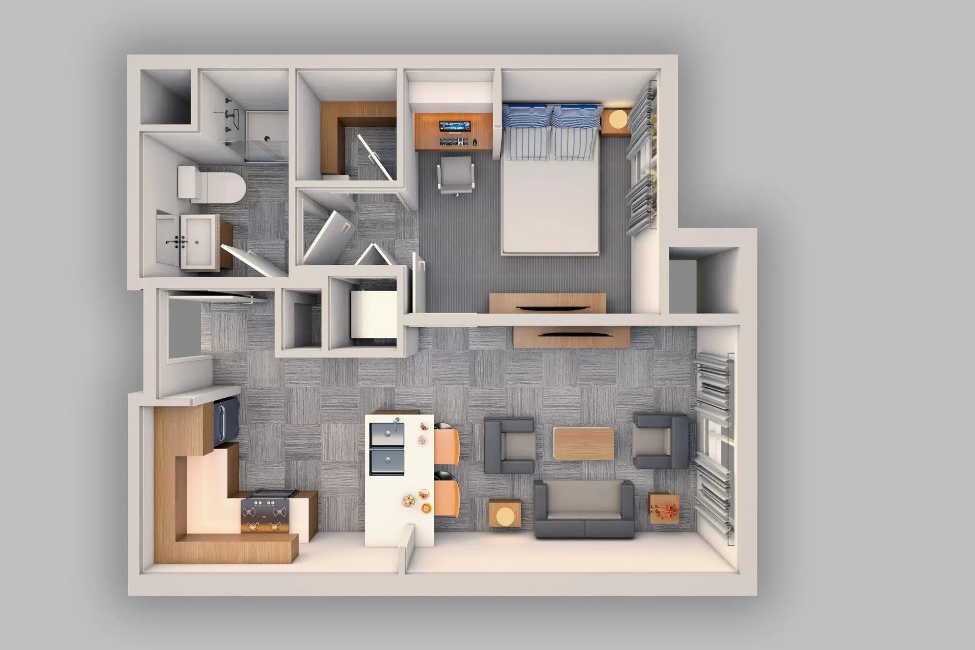 The Altitude, Harrisonburg – 1 Bed 1 Bath | Phase 2