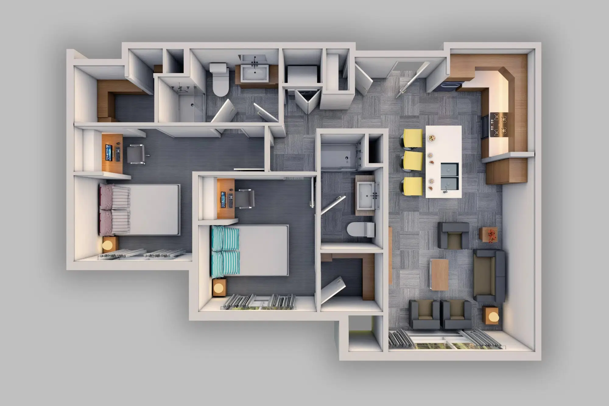 The Altitude, Harrisonburg – Room in a 2 Bedroom 2 Bathroom | Phase 2