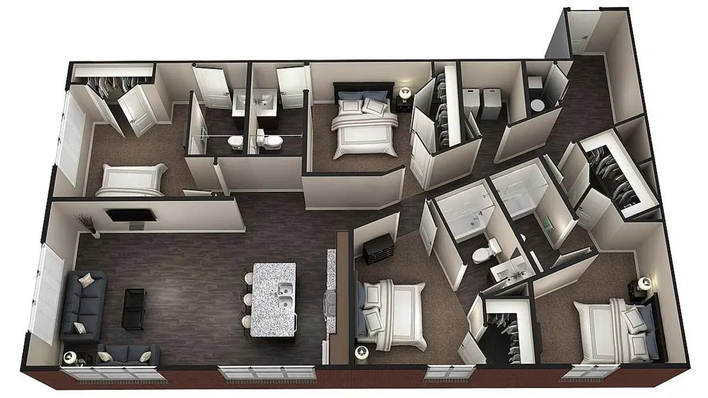 Brookside Downtown, Columbia – Room in a 4 Bedroom 4 Bathroom | Aumerle