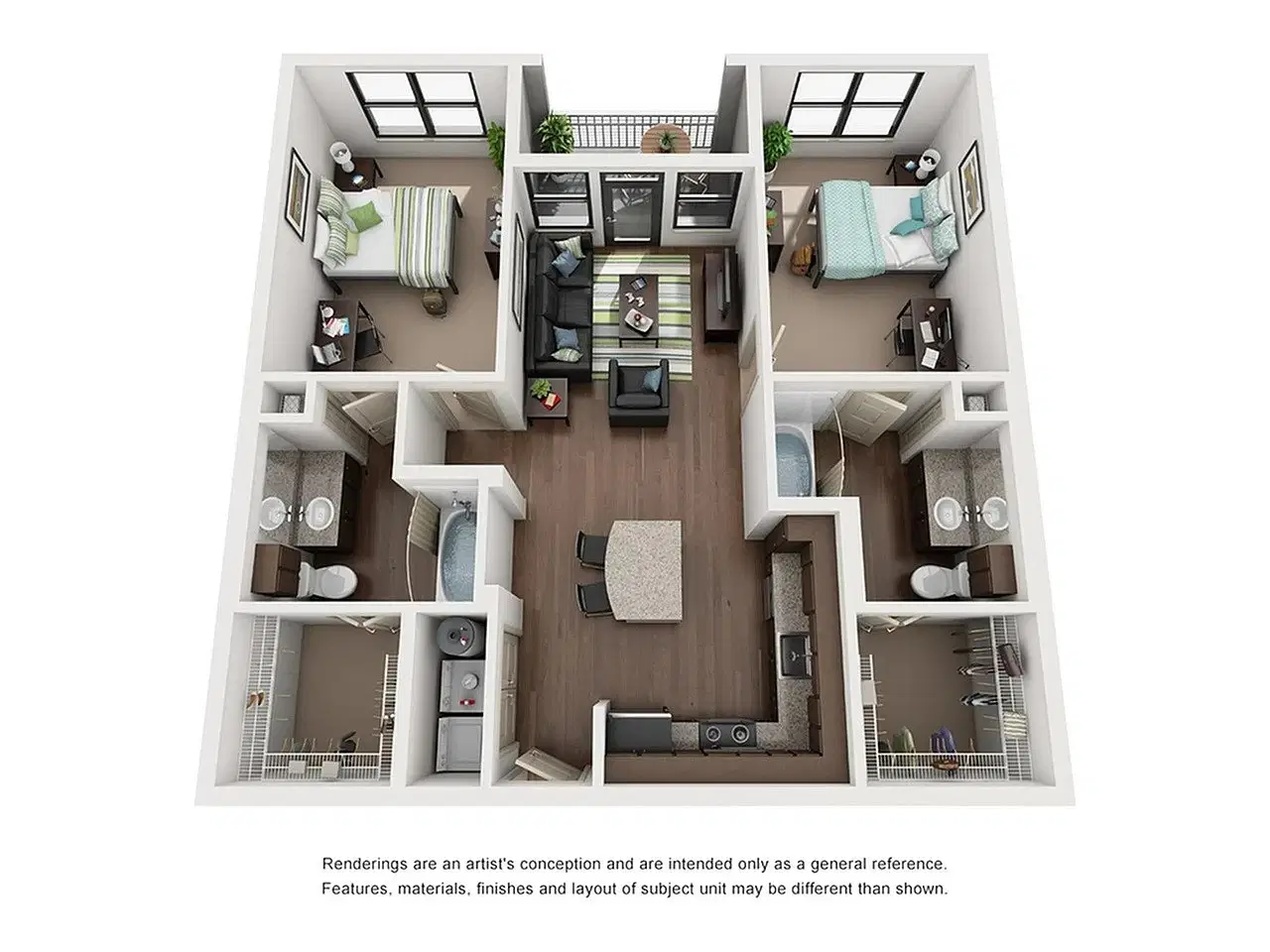 The Domain At Columbia, Columbia – Room in a 2 Bedroom 2 Bathroom | B2B