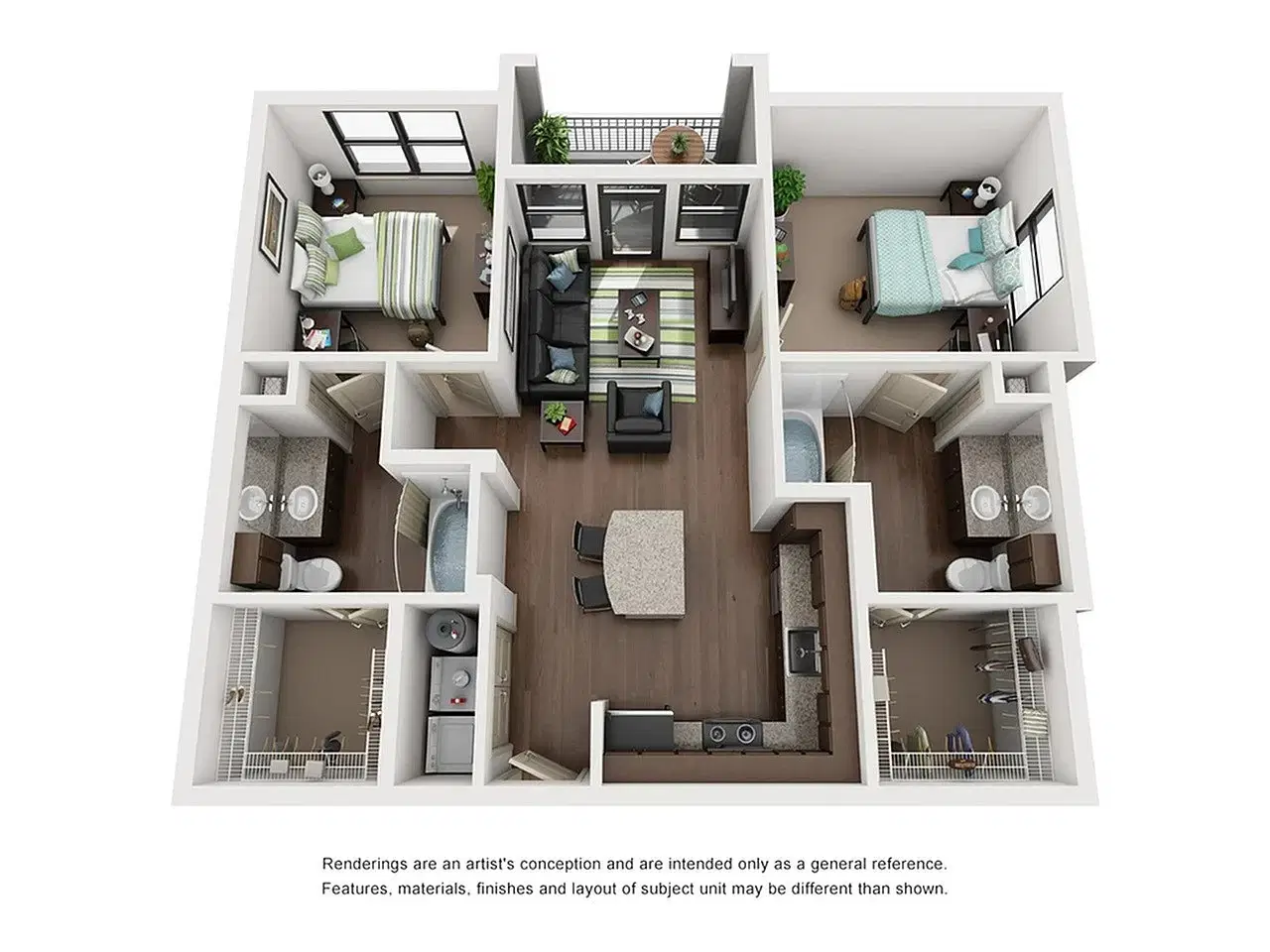 The Domain At Columbia, Columbia – Room in a 2 Bedroom 2 Bathroom | B2A