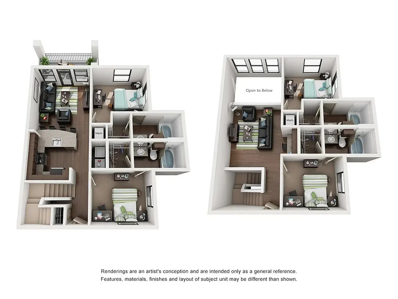 The Domain At Columbia, Columbia – Room in a 4 Bedroom 4 Bathroom | D2