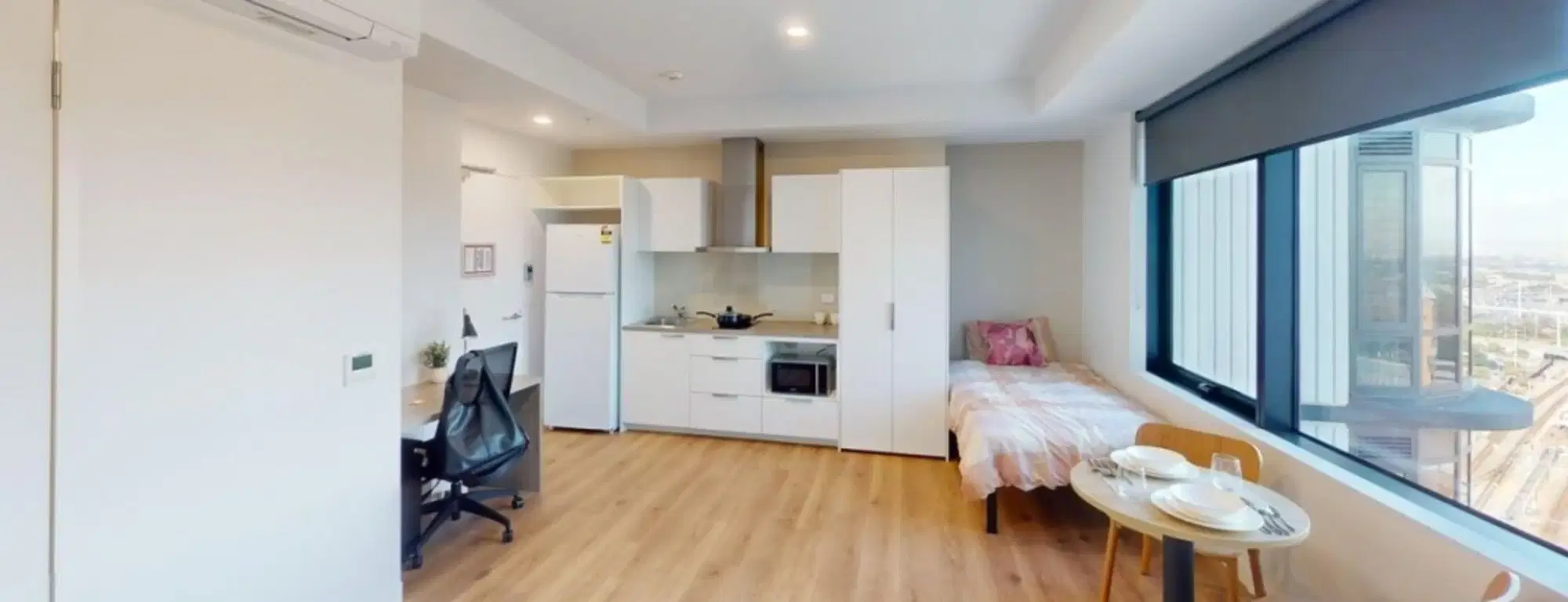 UniLodge Perth Central, Perth – Superior Studio Twin Bed High Floor