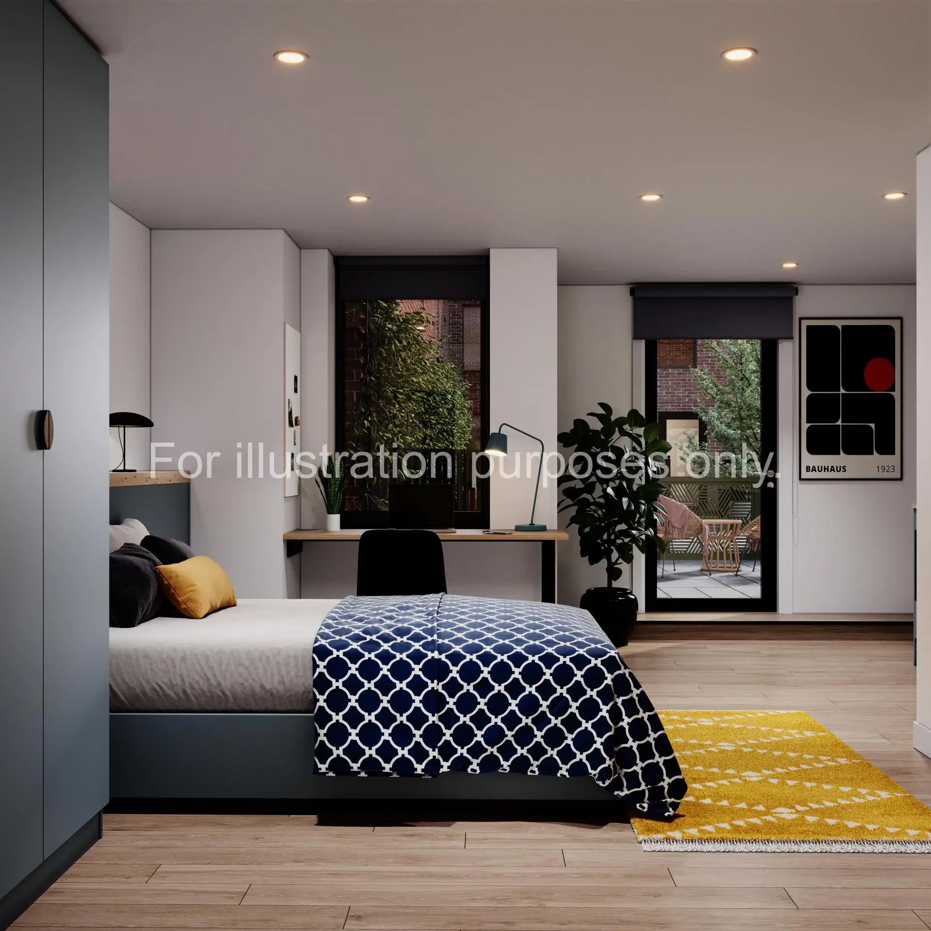 Centre Court, Nottingham – Silver Studio With Balcony