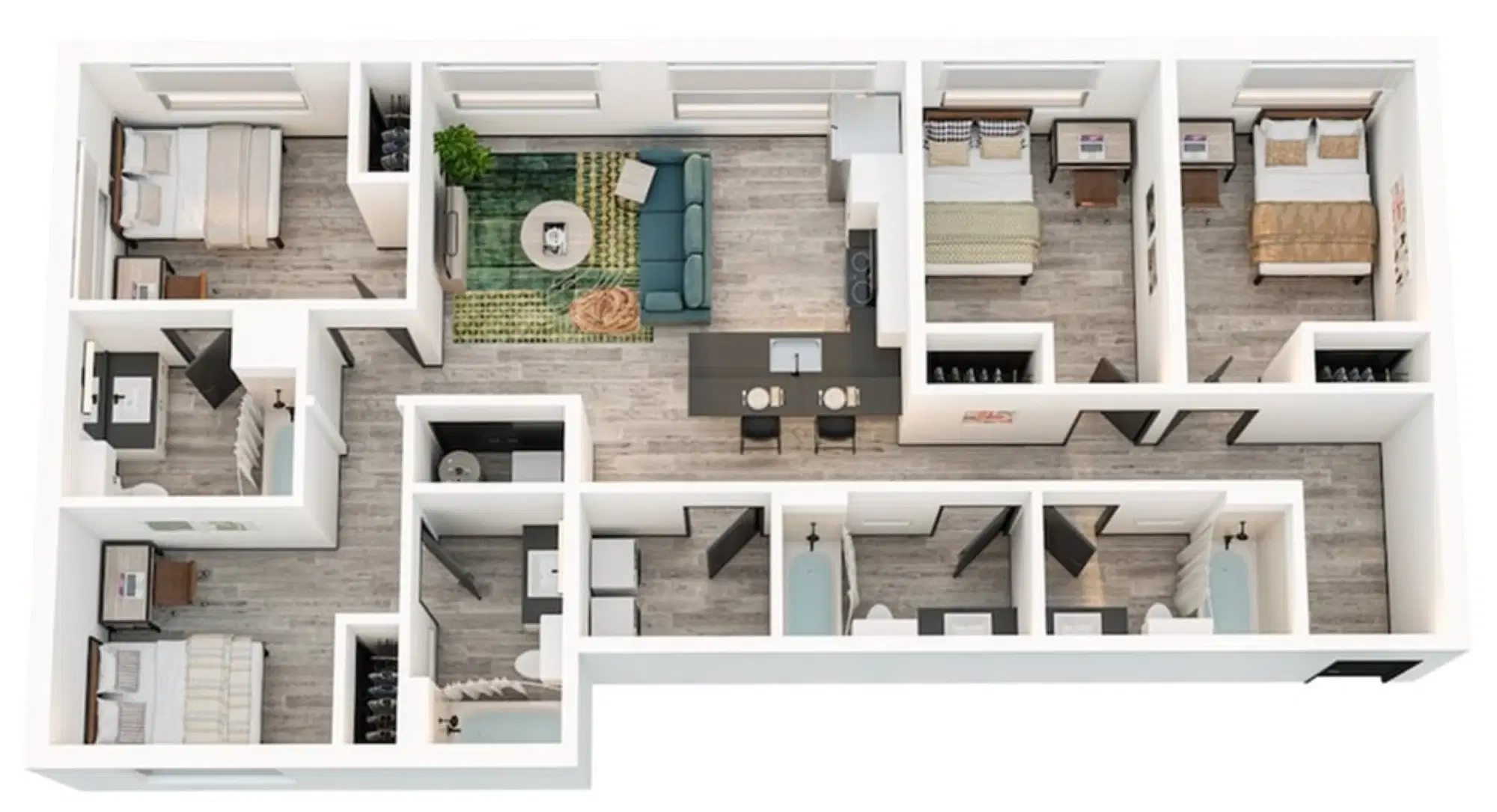 The Hive, Atlanta – 4x4B