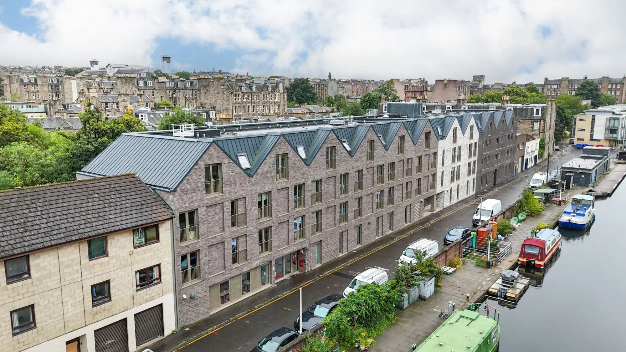 The Keel Houses, Edinburgh – Exterior