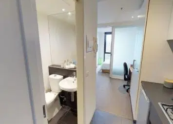 Student Living On Villiers, Melbourne – 1 Bedroom Medium (Air-conditioned)