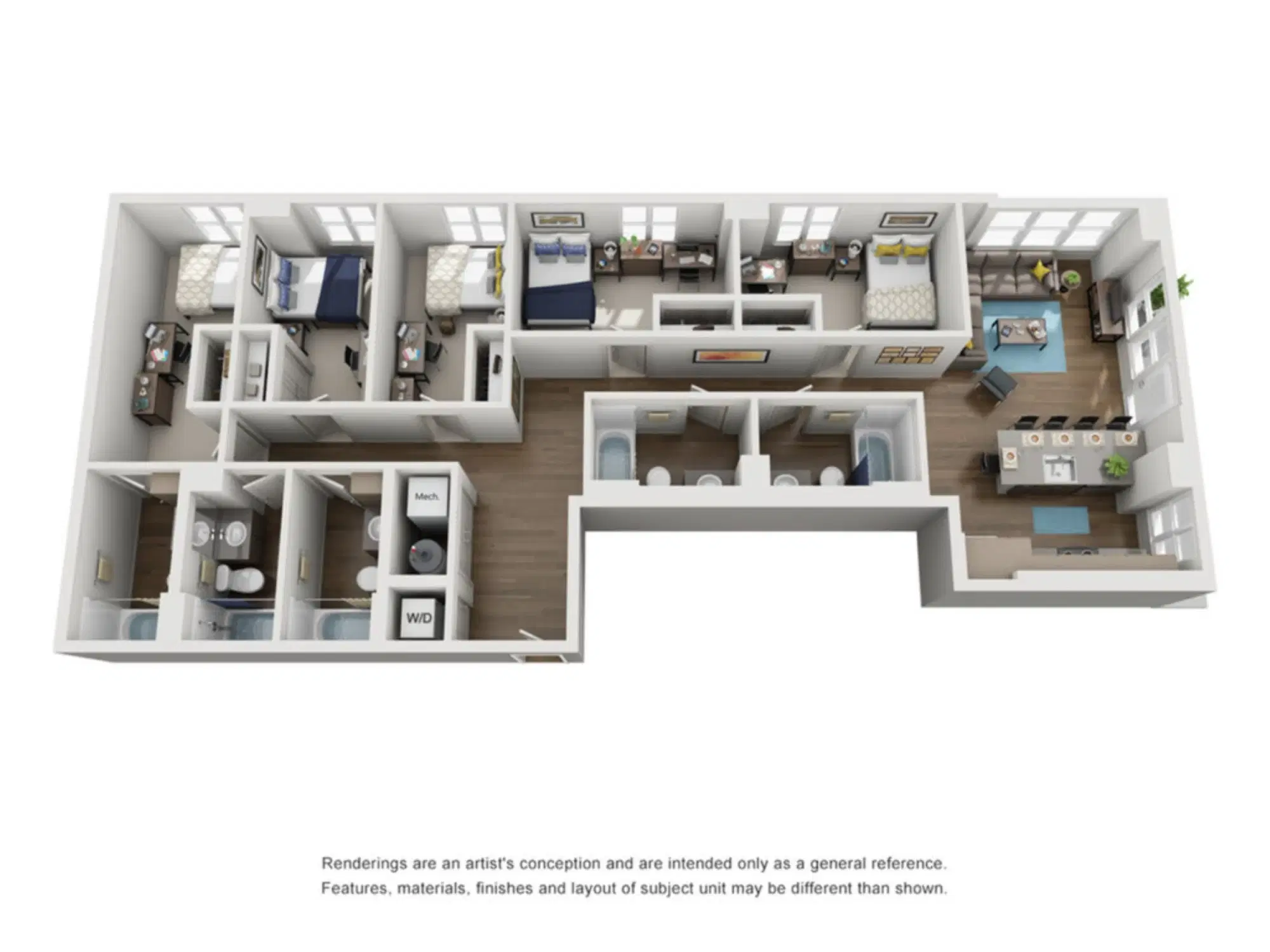 Six11, Ann Arbor – 5 Bedroom 5 Bathroom