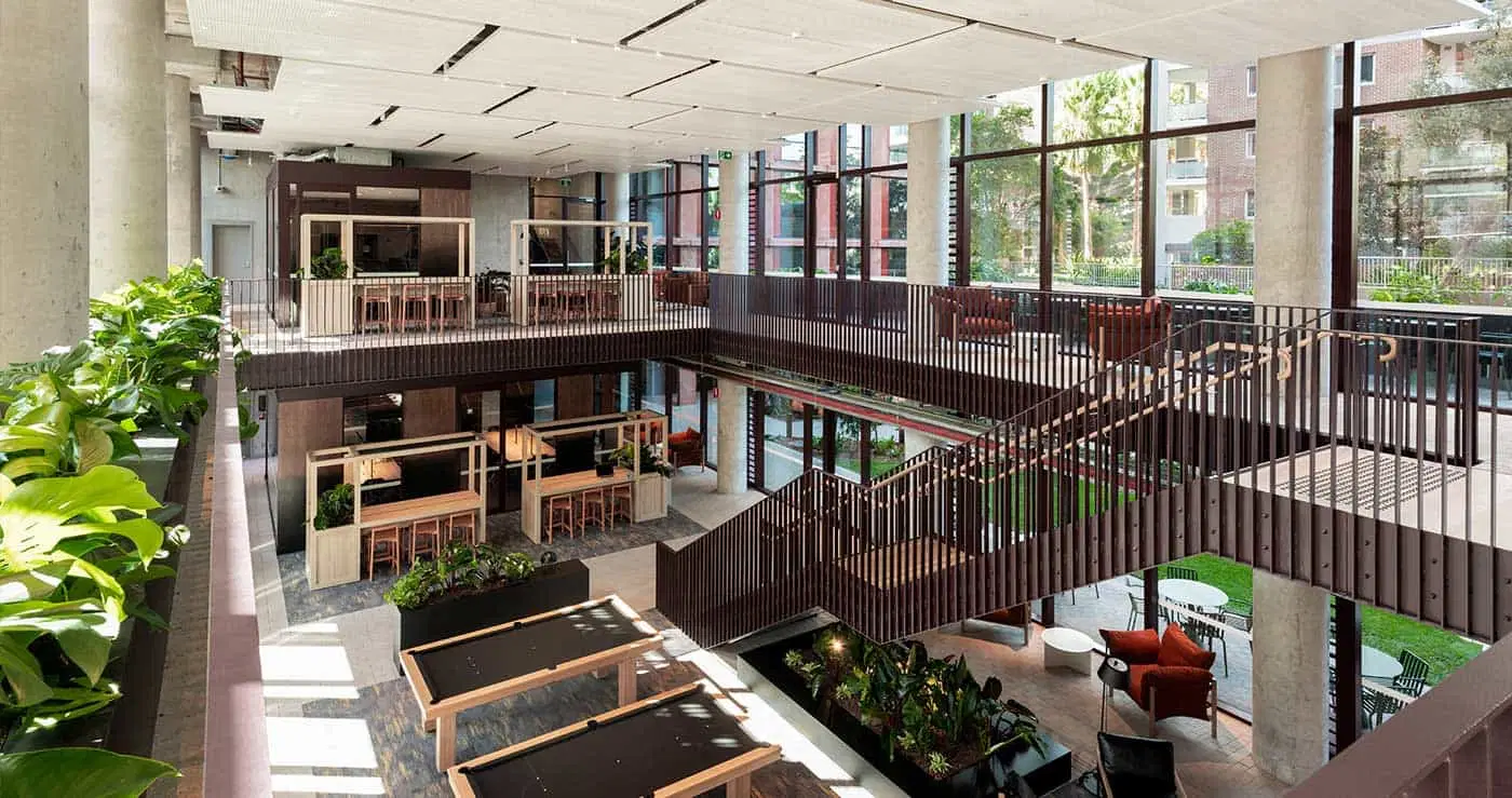 Iglu Mascot Student Accommodation, Sydney – Common Area