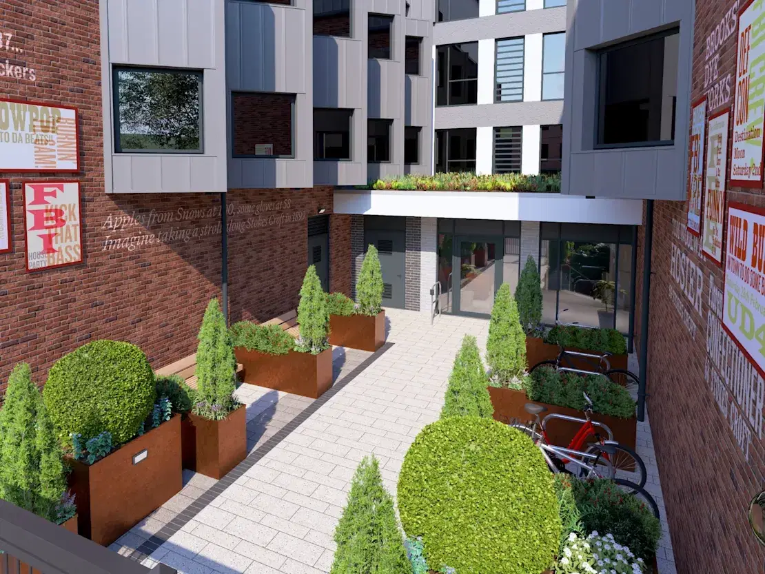 Croft Court, Bristol – Exterior