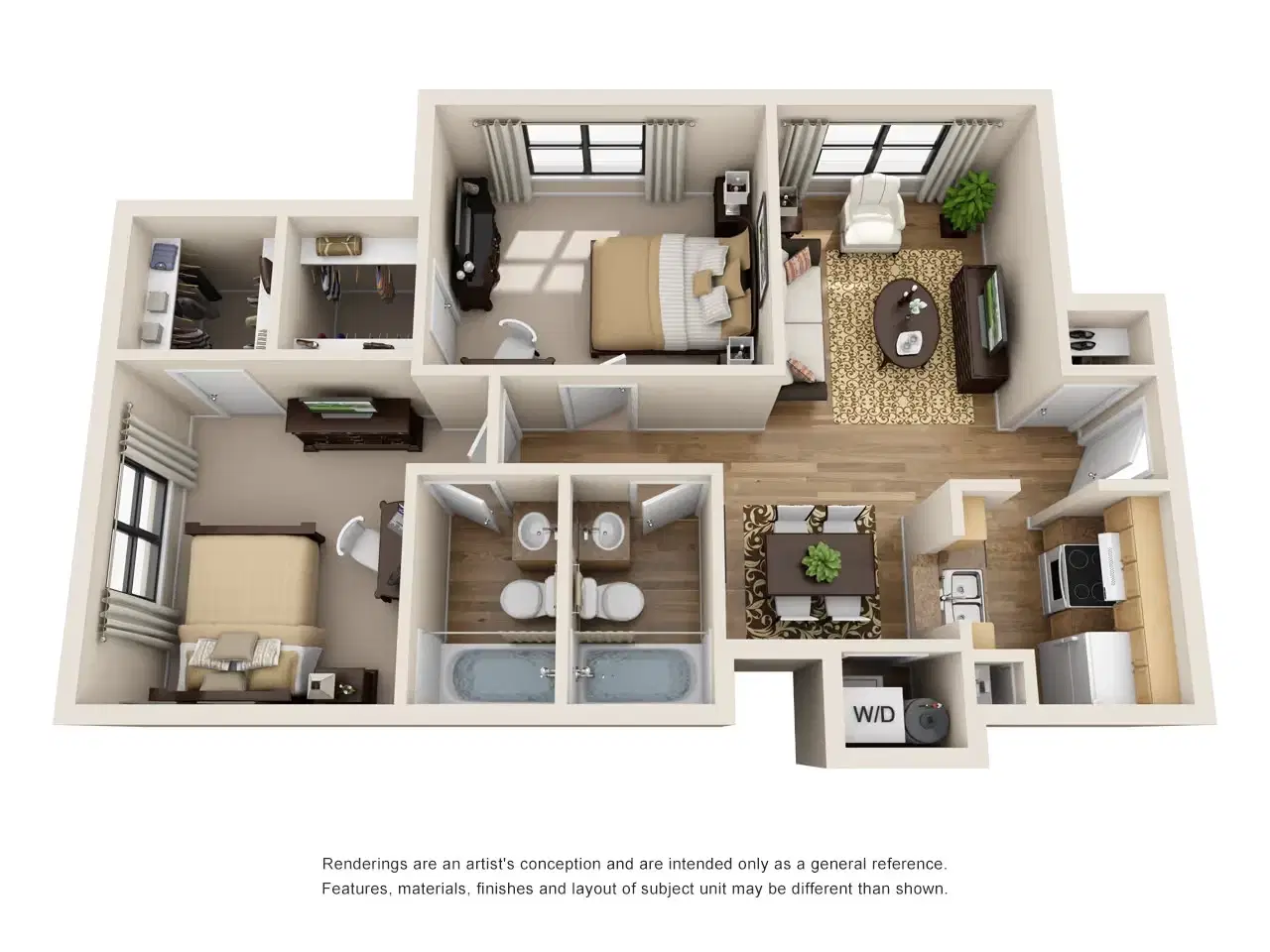 University Square Apartments, College Station – Gig Em