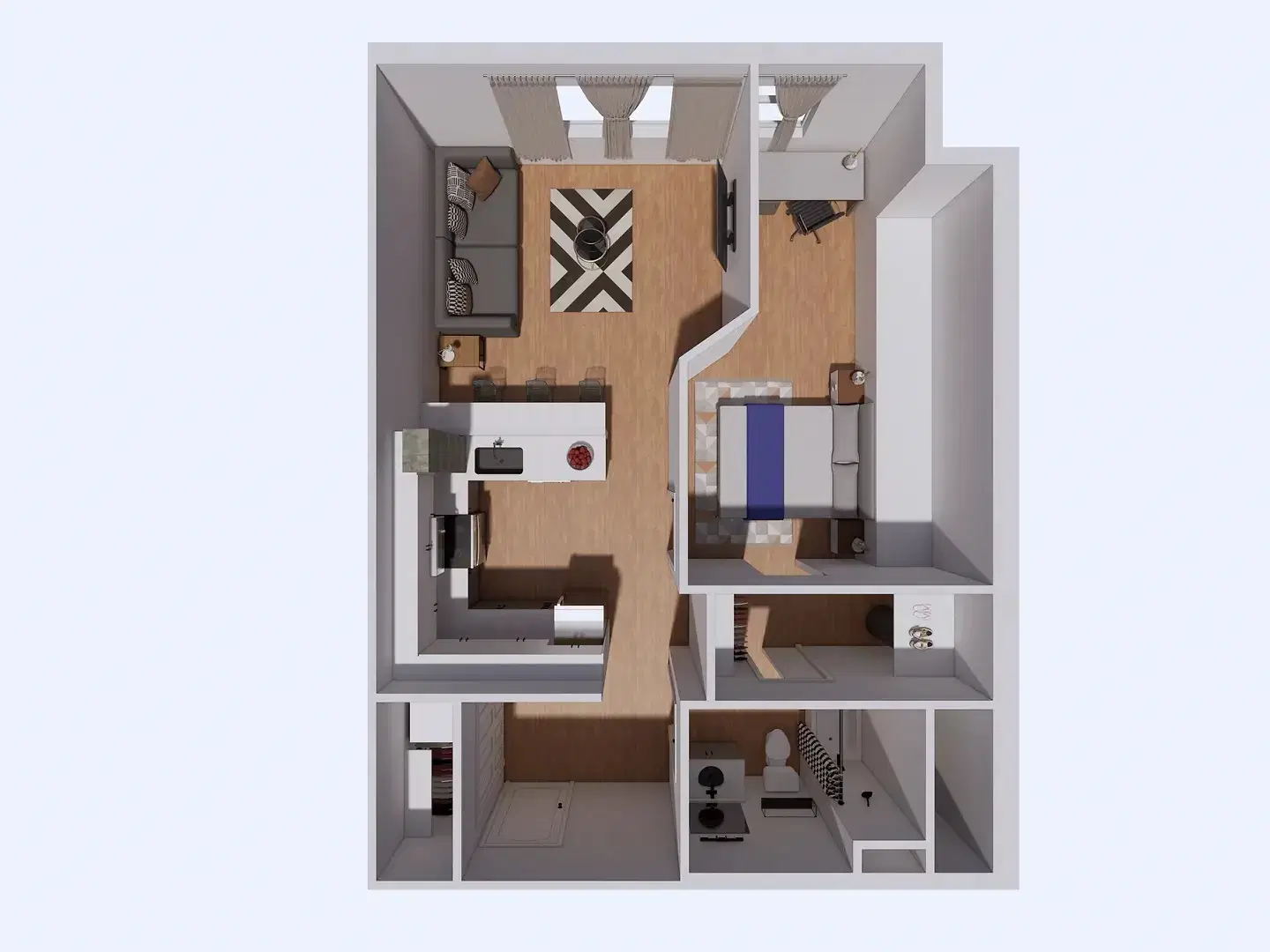 Yugo Seattle Lothlorien, Seattle – 1 Bed 1 Bath Deluxe