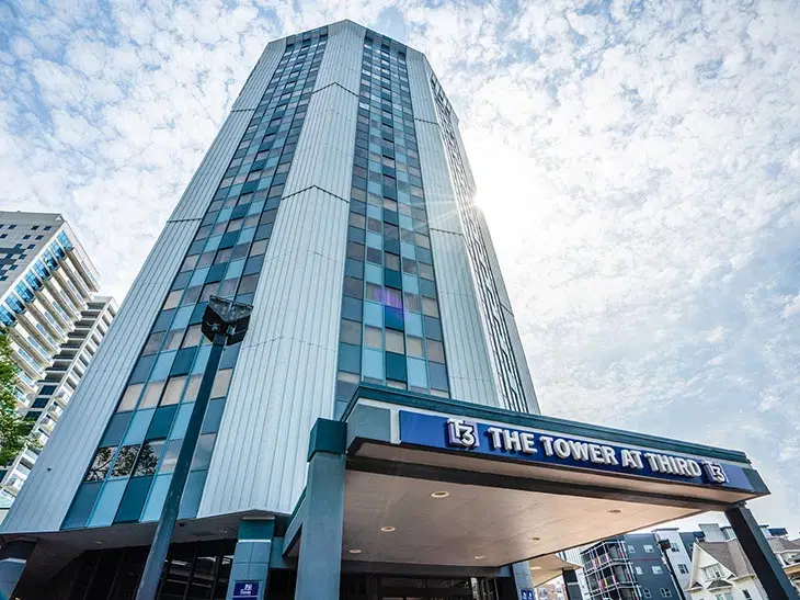 The Tower At Third, Champaign – Exterior