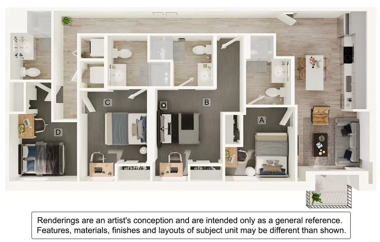 Madison Chapter, Madison – 4 Bedroom 4 Bathroom