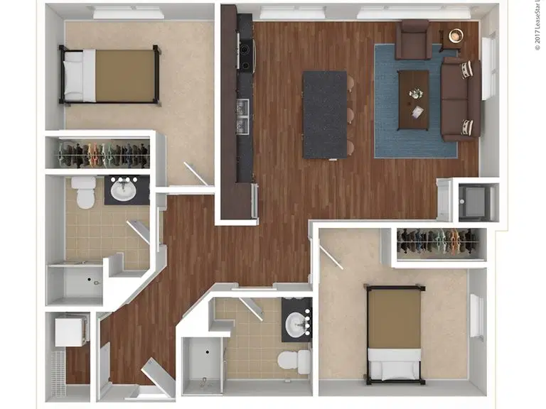 Yugo The Edge On Oak, Minneapolis – 2 Bed 2 Bath Plus