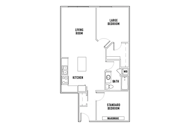 Twelve At U District, Seattle – Room In 2 Bed - 1 Bath