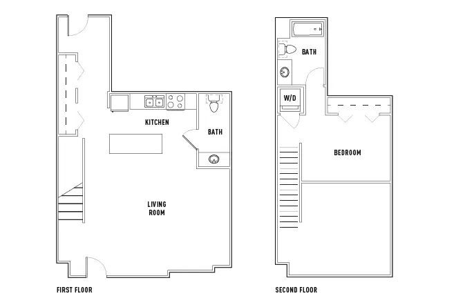 Twelve At U District, Seattle – 1 Bed - 1.5 Bath Loft A Shared