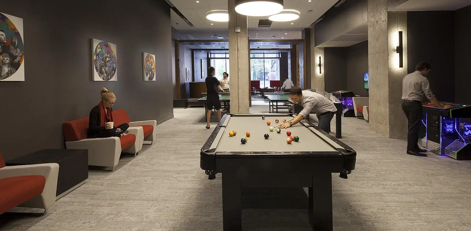 Parkside Student Residence, Toronto – Common Area